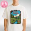Slightly Stoopid Tour Poster Full Color Psychedelic Astronaut Print at Azura Amphitheater in Bonner Springs Kansas on July 13 2025 Unisex T-Shirt
