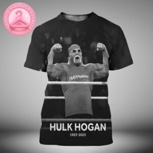 RIP Hulk Hogan 1953-2025 WWE Wrestling All Over Print Shirt