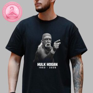 RIP Hulk Hogan From 1953 to 2025 WWE Unisex T-Shirts