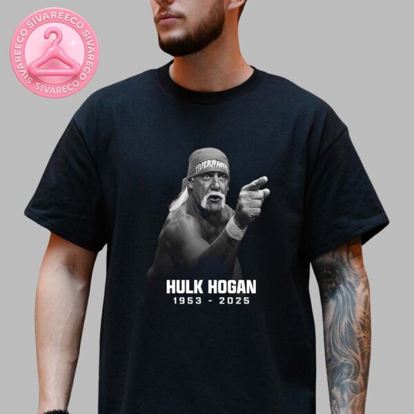 RIP Hulk Hogan From 1953 to 2025 WWE Unisex T-Shirts