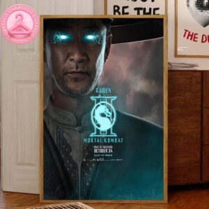 Raiden Mortal Kombat II Movie Official Releasing On October 24 2025 Home Decor Canvas Poster