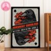 Amon Amarth We Rule The Waves Poster – Viking Metal Band Artwork With Stormy Sea and Warrior Theme Home Decor Poster Canvas