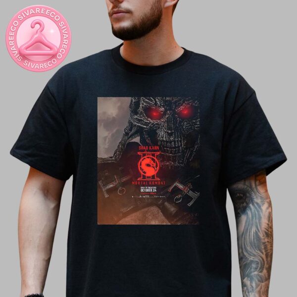 Shao Kahn Mortal Kombat II Movie Official Releasing On October 24 2025 Unisex T-Shirt