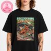 The Offspring Supercharged Tour Poster For North America 2025 Featuring Skull Plug Electric Shock Artwork By Jimbo Phillips Unisex T-Shirt