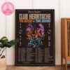 Tour Poster The Black Keys No Rain No Flowers Live Show Music Artwork With Tiger Drums And Roses At Europe In 2025 Home Decor Poster Canvas