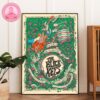 Phish Live Show Music Poster In Boulder Co At Folsom Field On July 3-4-5 2025 Home Decor Poster Canvas
