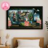 Guns N Roses Vintage Art Poster At Ratina Stadium In Tampere Finland On July 7 2025 Featuring Skeleton Gardener Design Home Decor Poster Canvas