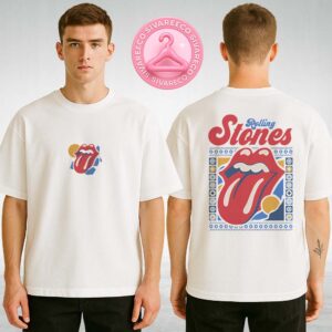The Rolling Stones Beige Summer Limited Two Sides Unisex T-Shirt