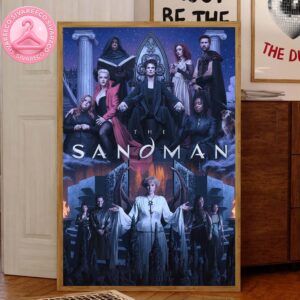 The Sandman Season 2 Netflix Official Series Neil Gaiman Home Decor Canvas Poster