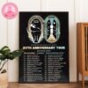 Darius Rucker Tour Poster Full Color Concert Print at Fiserv Forum in Milwaukee Wisconsin Live Tour 2025 Home Decor Poster Canvas