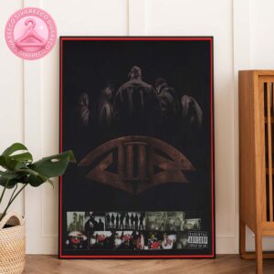 Travis Scott JackBoys II Digital Album Cover With Gang Silhouettes And Movie Scene Strip Home Decor Poster Canvas