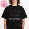 Guns N’ Roses Concert Poster At Dariaus ir Girėno Stadiono In Kaunas Lithuania On July 10 2025 With Medieval Knight And Dragon Artwork Unisex T-Shirt