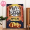 Wu Tang Clan Retro Video Game Poster At Little Caesars Arena In Detroit MI On July 8 2025 Home Decor Poster Canvas