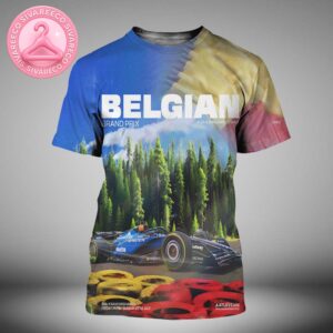 Williams Racing Alex Albon Carlos Sainz Belgian Grand Prix Spa-Francorchamps From Friday 25th to Sunday 27th July All Over Print Shirt