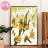Wu Tang Clan Concert Poster At Madison Square Garden In New York NY On July 19 2025 Futuristic Samurai DJ Artwork Home Decor Poster Canvas