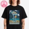 Wu Tang Clan Concert Poster At TD Garden In Boston Massachusetts On July 11 2023 Featuring Samurai Robot Lightning Artwork Unisex T-Shirt